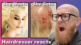 The WORST INJURY from BLEACH  Hairdresser Reacts [upl. by Sherar]