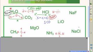 Polar vs NonPolar BONDS and Polar vs Nonpolar MOLECULES [upl. by Elwin]