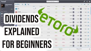 Does Etoro Pay Dividends What are Dividends  Etoro Dividend Guide for Beginners How to use Etoro [upl. by Atnahc]