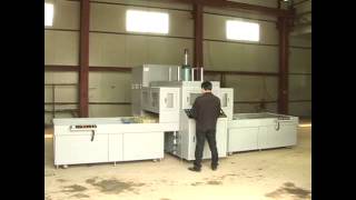 LARGESIZED AUTOMATIC WELDING MACHINE 세우전자 대형슬라이드 고주파기계 영상 [upl. by Essinger]