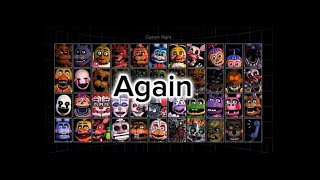 Fnaf ucn 5020 but when I loose the video ends 2 [upl. by Acisey]