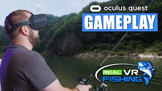 Real VR Fishing Oculus Quest Gameplay  5 Game Keys Giveaway [upl. by Adhamh]