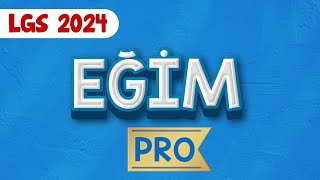 Eğim PRO  LGS Matematik [upl. by Adnahsar]