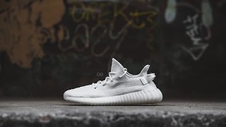 Review amp OnFeet Adidas Yeezy Boost 350 V2 quotCream Whitequot [upl. by Airekal393]