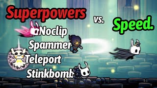 Hollow Knight  Speedrunner vs 4 Hunters with NEW Superpowers [upl. by Ailla]