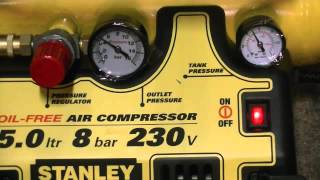 Stanley air compressor [upl. by Nelyak585]