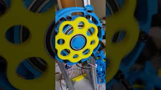 Homemade Gearbox robot robotics 3dprintedparts [upl. by Enelehcim]