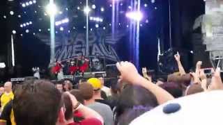 BABYMETAL Rock on the Range 2015 FULL CONCERT w mosh pit circle pit and wall of death [upl. by Htedirem739]