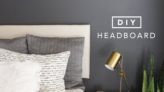 DIY Building a Headboard [upl. by Tiebold391]