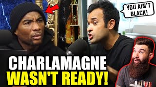 Vivek Leaves Charlamagne STUNNED When He Hears This About Slavery [upl. by Neztnaj158]