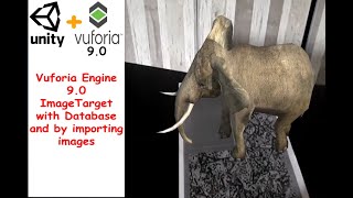 Vuforia Engine 90 ImageTarget Tutorial [upl. by Adirem]