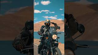 World highest motorable pass road ladakh youtubeshorts ladakh leh motovlog rider shorts [upl. by Ramirol797]