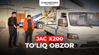 Jac X200 Toliq Abzor 2024 [upl. by Geirk]