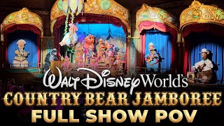 NEW COUNTRY BEAR JAMBOREE Full Show POV at Disney World  DSNY Newscast [upl. by Griselda]