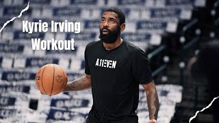 Kyrie Irving’s Unbelievable Pregame Workout 🤯 [upl. by Gader]