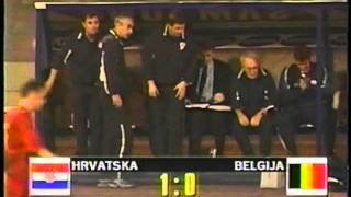 2001 October 6 Croatia 1Belgium 0 World Cup qualifiermpg [upl. by Phylys769]