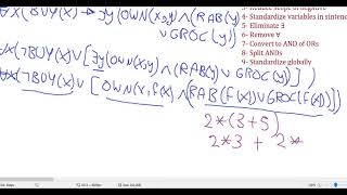 Predicate Logic  Problem 2 Part 1 [upl. by Genna]