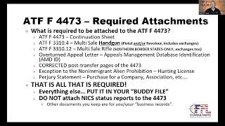 Documents that are Required to be Attached to the ATF Form 4473 [upl. by Laroy]