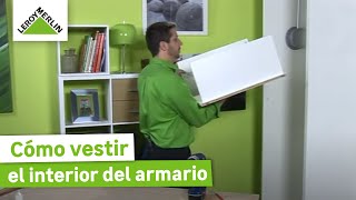 Cómo vestir el interior del armario con accesorios  LEROY MERLIN [upl. by Ybrek]