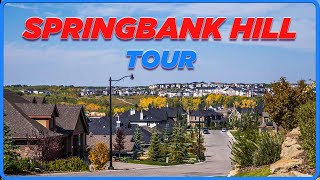 Is Springbank Hill The Best Neighbourhood in Calgary Springbank Hill Community Tour [upl. by Aerdnaid]