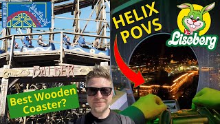 LISEBERG Vlog Part 2  European Coaster Club Event 2023  Helix POV [upl. by Enilegna]