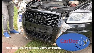 Kühlergrill LackierenFolieren Audi A6 4F [upl. by Elaweda73]