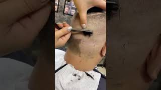 ASMR SHAVING BALD HAIR WITH FRUIT EP 10 [upl. by Tuckie]