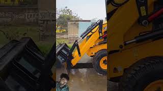 jcb excavator construction automobile machine truck trector gadi [upl. by Noirred128]