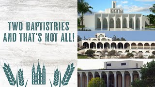 Two Baptistries The Brasilia Temple and BYU Jerusalem and Independence Visitor Center [upl. by Amaj]