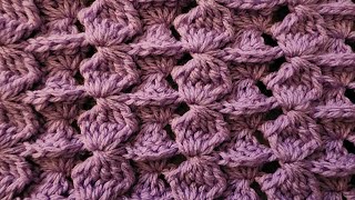 Chinese Puzzle Stitch  Crochet Tutorial [upl. by Berardo]