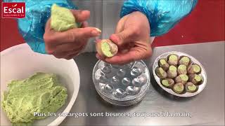 Fabrication des escargots Escal [upl. by Doughman]