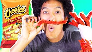 How To Make Hot Cheetos Churros [upl. by Ylloj]