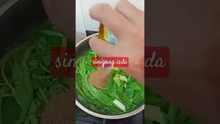 sinigang isda fresh vegfrom the gardenfood simplelifecooking [upl. by Ykcir]