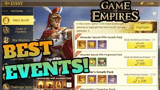 EVENTS EVERYWHERE Game Of Empires Warring Realms Gameplay [upl. by Kimbell]