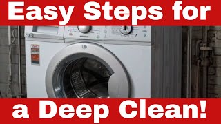 How to Clean Washing Machines  Pro Tips for Deep Cleaning No More Smelly Laundry [upl. by Nurat559]