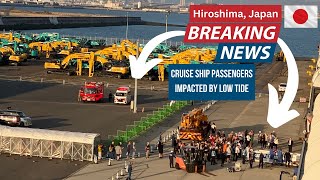 Cruise Ship Crucially Impacted by Low Tide amp Double Medical Evacuation Emergencies Breaking News [upl. by Oderfigis]