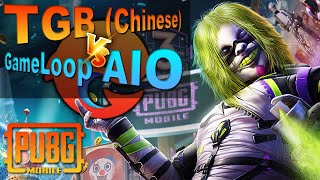 TGB Chinese Vs GameLoop AIO  FULL PERFORMANCE TEST BACK to BACK in PUBG Mobile [upl. by Idnic]