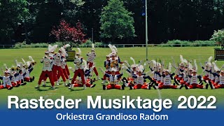 Orkiestra Grandioso Radom Rasteder Musiktage 2022 Marschparade [upl. by Lotte]