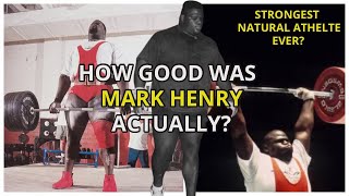 How GOOD Was Mark Henry Actually [upl. by Jat]