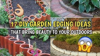 17 DIY GARDEN EDGING IDEAS THAT BRING STYLE AND BEAUTY TO YOUR OUTDOORS [upl. by Lynn315]