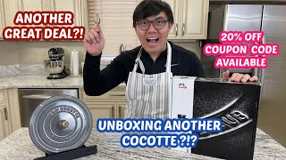 ANOTHER STAUB UNBOXING  What would it be  A 20 discount to shop at ZWILLING  Pineapple knob [upl. by Oler]