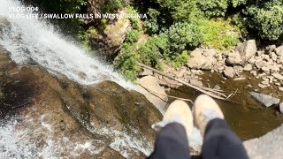 TRAVEL VLOG  SWALLOW FALLS IN MARYLAND [upl. by Alilahk]