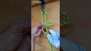 permanent strong knot easy shorts knot knottutorial simpul tali tutorial cara method [upl. by Bromleigh741]