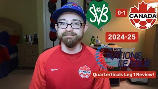 RSR6 Suriname 01 Canada 202425 CONCACAF Nations League Quarterfinals Leg 1 Review [upl. by Orji]