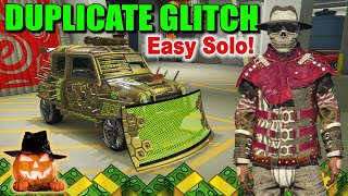 Car Duplicate Glitch Solo Easy Tutorial Solo Glitch Halloween Updates  GTA 5 Online [upl. by Roon]