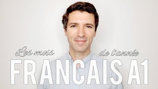 Vocabulaire A1  Les mois de lannée en français [upl. by Leiram879]