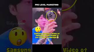 Pro Level Marketing 😎 shorts bts jungkook taehyung samsung iphone [upl. by Smiga110]