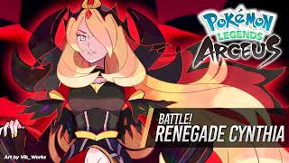 Battle RENEGADE CYNTHIA ► Pokémon Legends Arceus [upl. by Dominik701]