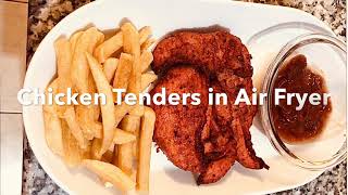 Chicken Tenders in Air Fryer [upl. by Hplodnar]