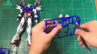 HIRM WING GUNDAM ZERO EW 1100 Fast build [upl. by Cchaddie]